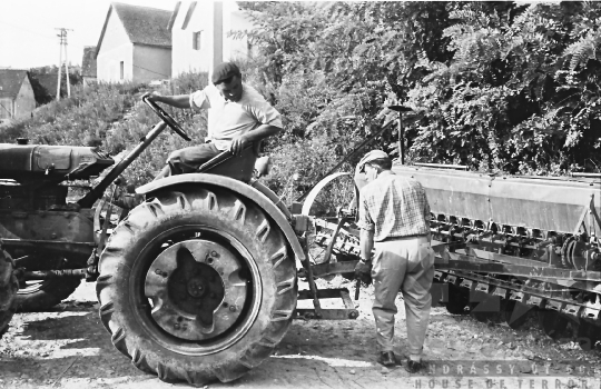 THM-BJ-07305 - Mórágyi termelőszövetkezet az 1960-as években 