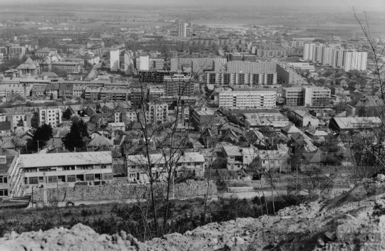 THM-BJ-11672 - Panoráma Szekszárdon az 1970-es években