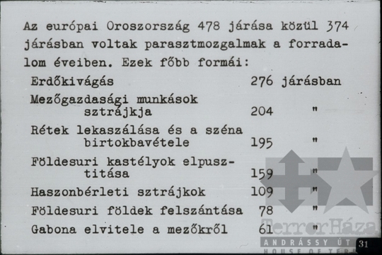 THM-DIA-2013.20.7.34 - Szemléltető képek a Szovjetunió kommunista (bolsevik) pártja történetéhez (1903-1908)