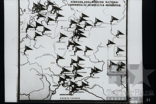 THM-DIA-2013.20.7.37 - Szemléltető képek a Szovjetunió kommunista (bolsevik) pártja történetéhez (1903-1908)