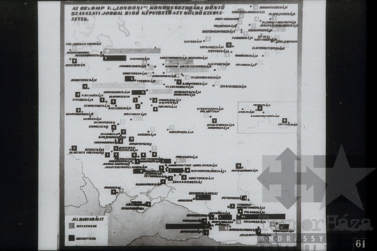 THM-DIA-2013.20.7.64 - Szemléltető képek a Szovjetunió kommunista (bolsevik) pártja történetéhez (1903-1908)