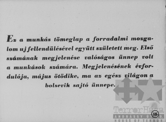 THM-DIA-2013.20.9.18 - Szemléltető képek a Szovjetunió kommunista (bolsevik) pártja történetéhez (1912-1914)