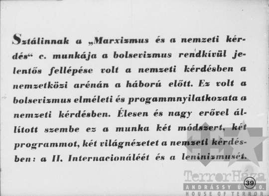 THM-DIA-2013.20.9.42 - Szemléltető képek a Szovjetunió kommunista (bolsevik) pártja történetéhez (1912-1914)